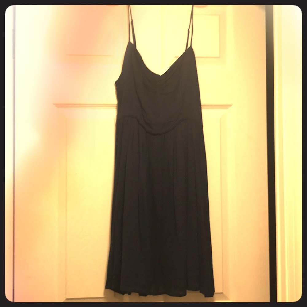 Navy blue dress